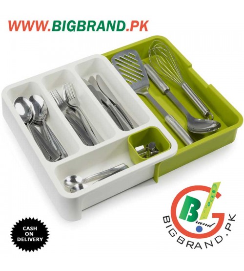 Drawer Store Expandable Cutlery Tray 